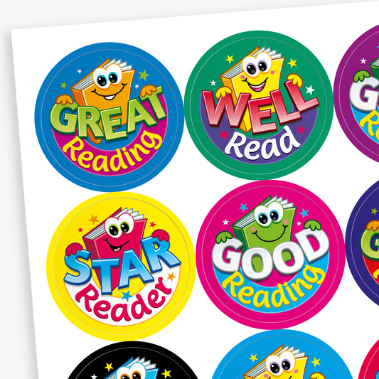Reading Stickers - 32mm
