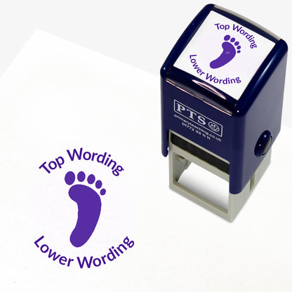 Personalised Footprint Stamper - 25mm