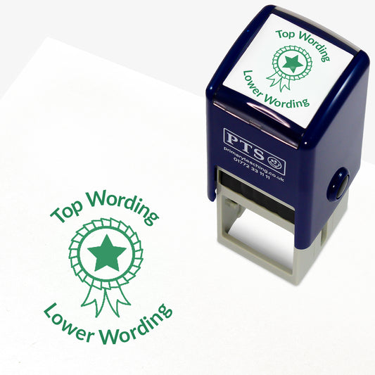 Personalised Rosette Stamper - 25mm