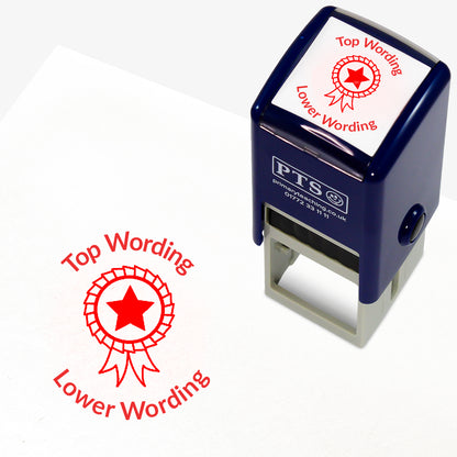 Personalised Rosette Stamper - 25mm