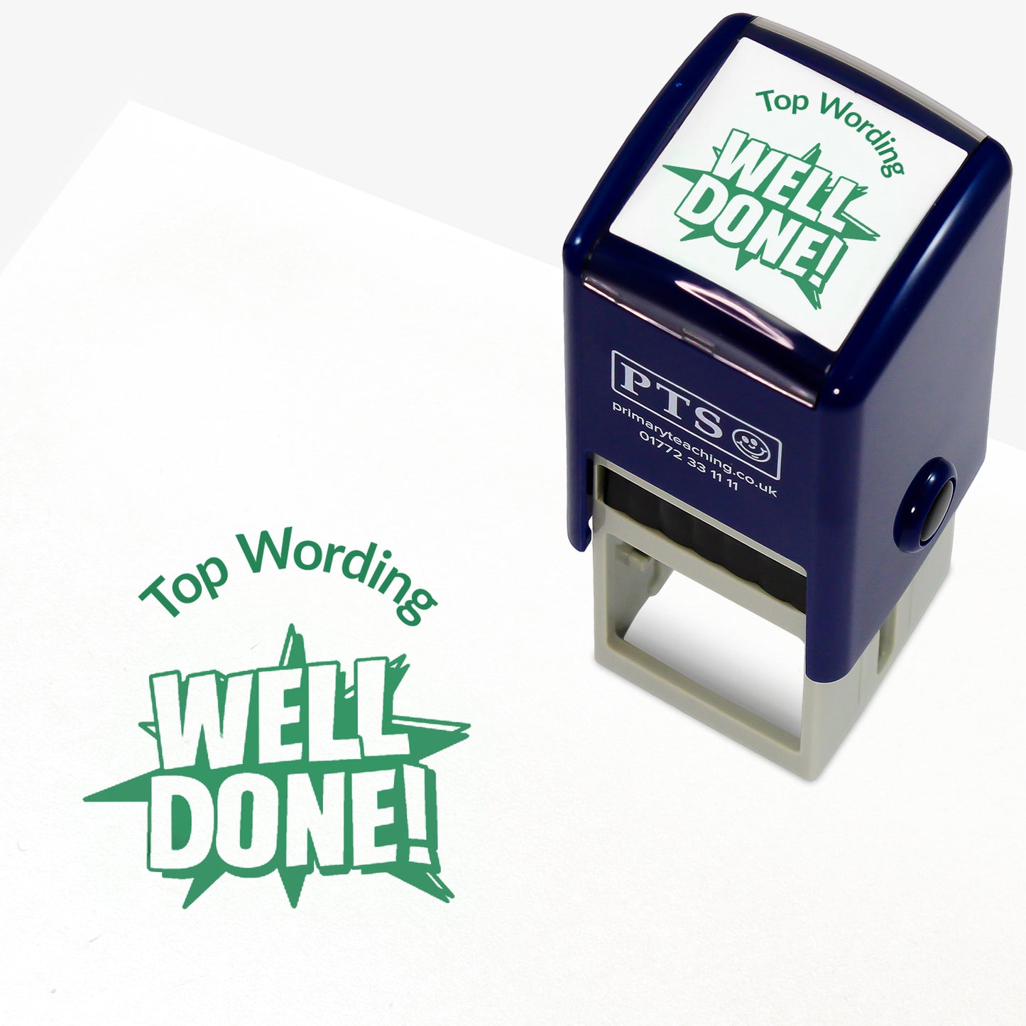 Personalised Well Done Stamper - 25mm