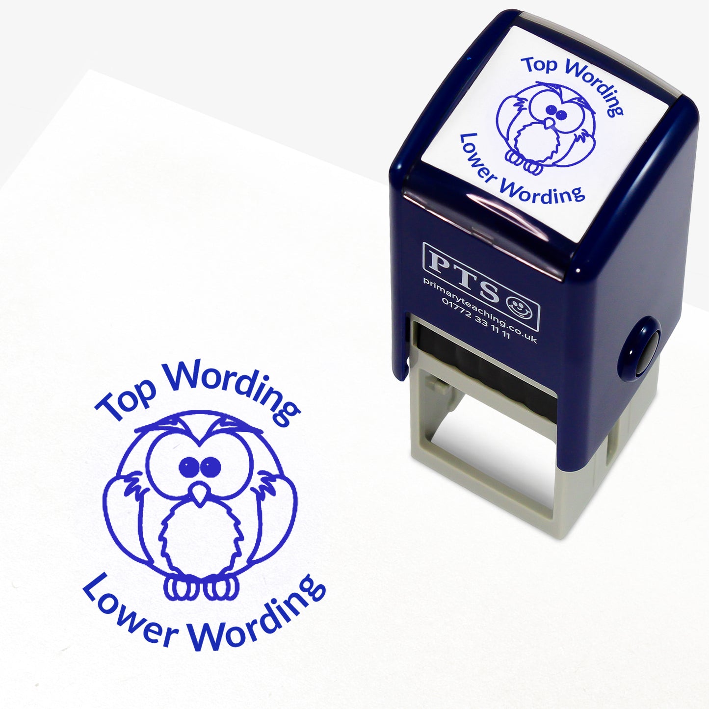 Personalised Owl Stamper - 25mm