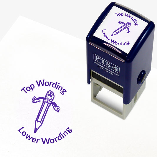 Personalised Pencil Stamper - 25mm