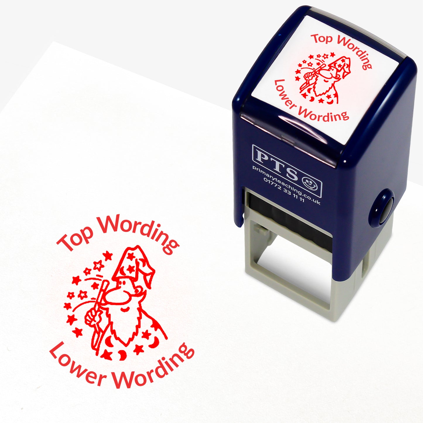 Personalised Wizard Stamper - 25mm