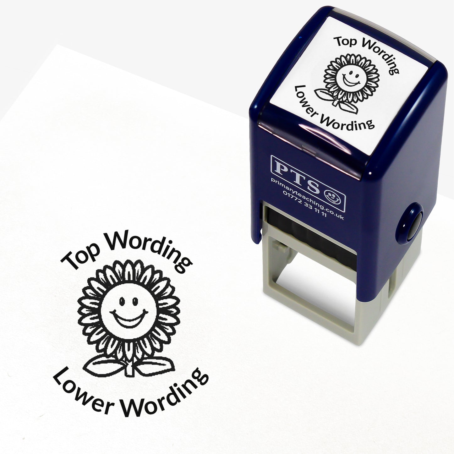 Personalised Flower Stamper - 25mm