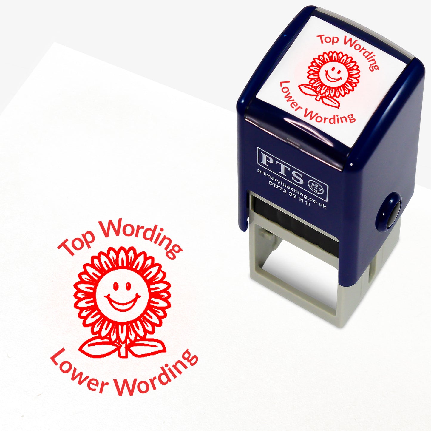 Personalised Flower Stamper - 25mm