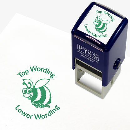 Personalised Bee Stamper - 25mm