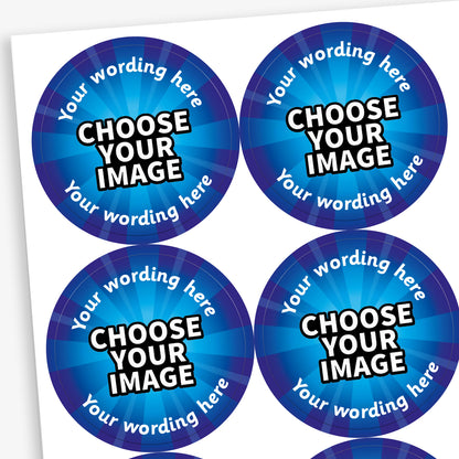 35 Design Your Own Stickers - 37mm