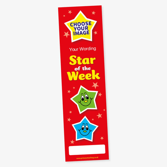 Design Your Own Star of the Week Bookmark