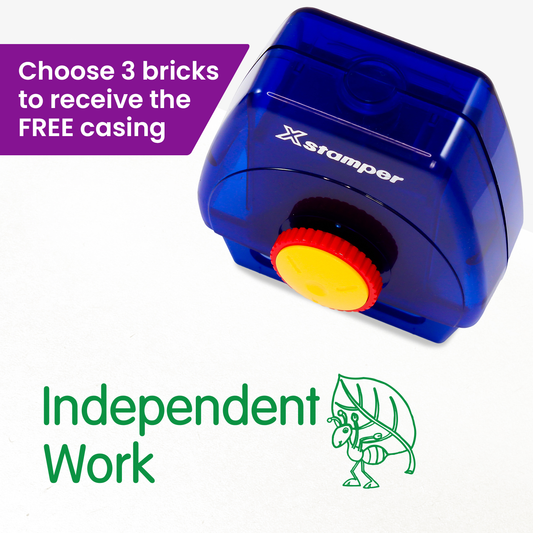 Independent Work Ant Twist N Stamp Brick - Green