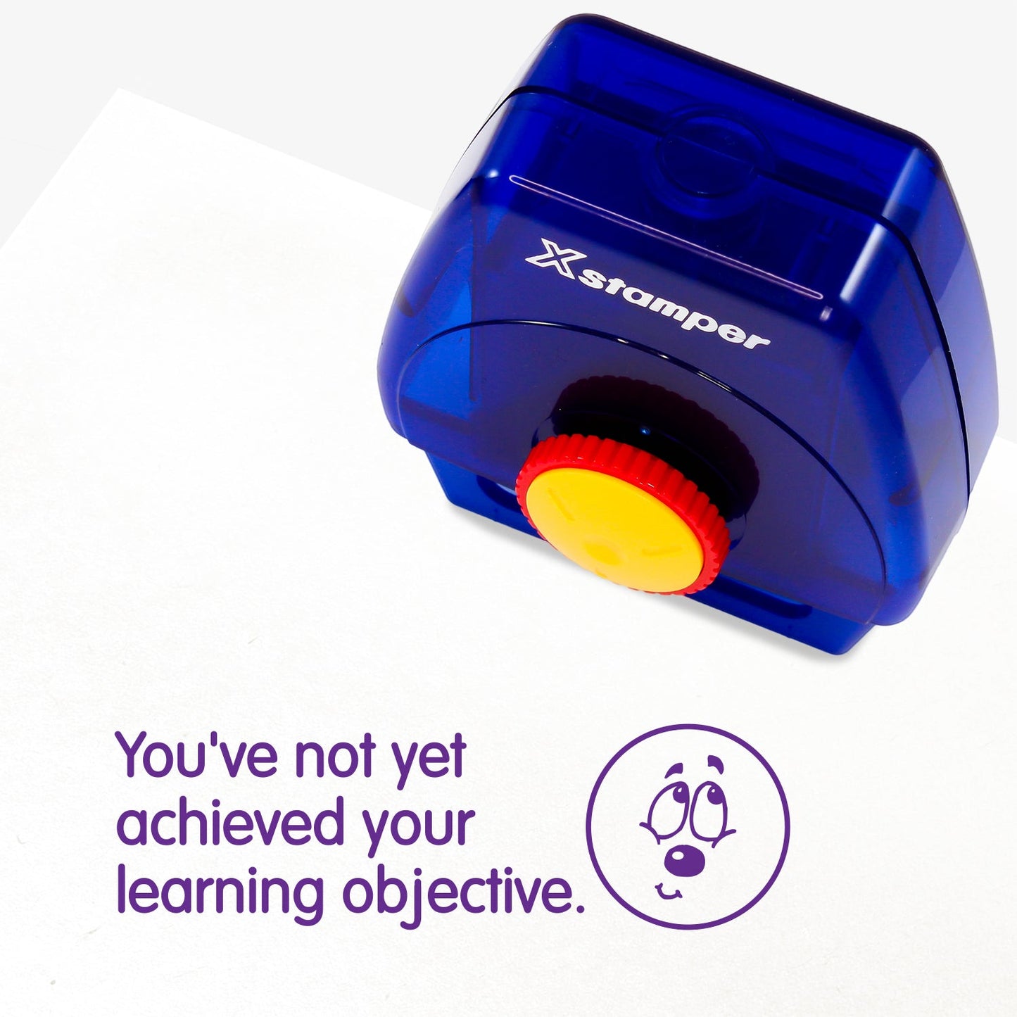 Not Achieved Learning Objective Unsure Twist N Stamp Brick - Purple
