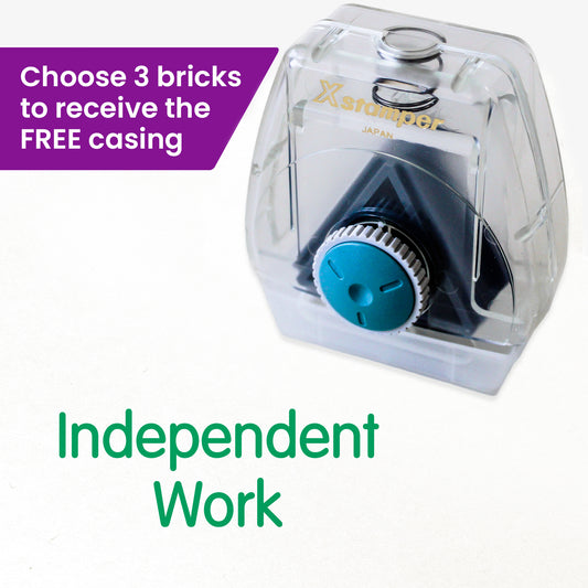 Independent Work Twist N Stamp Brick